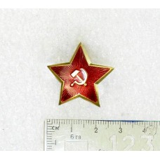 Эмблема старшинского, сержантского и рядового состава ВМФ СССР, диаметр 28 мм, обр.1943 г. 